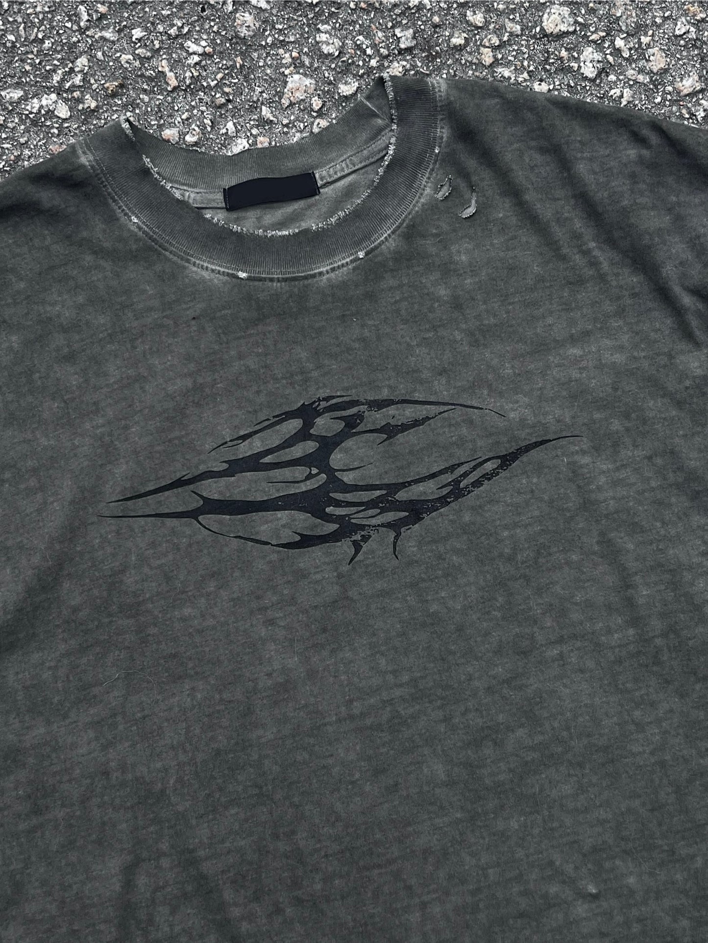 Curve Printing T-shirt