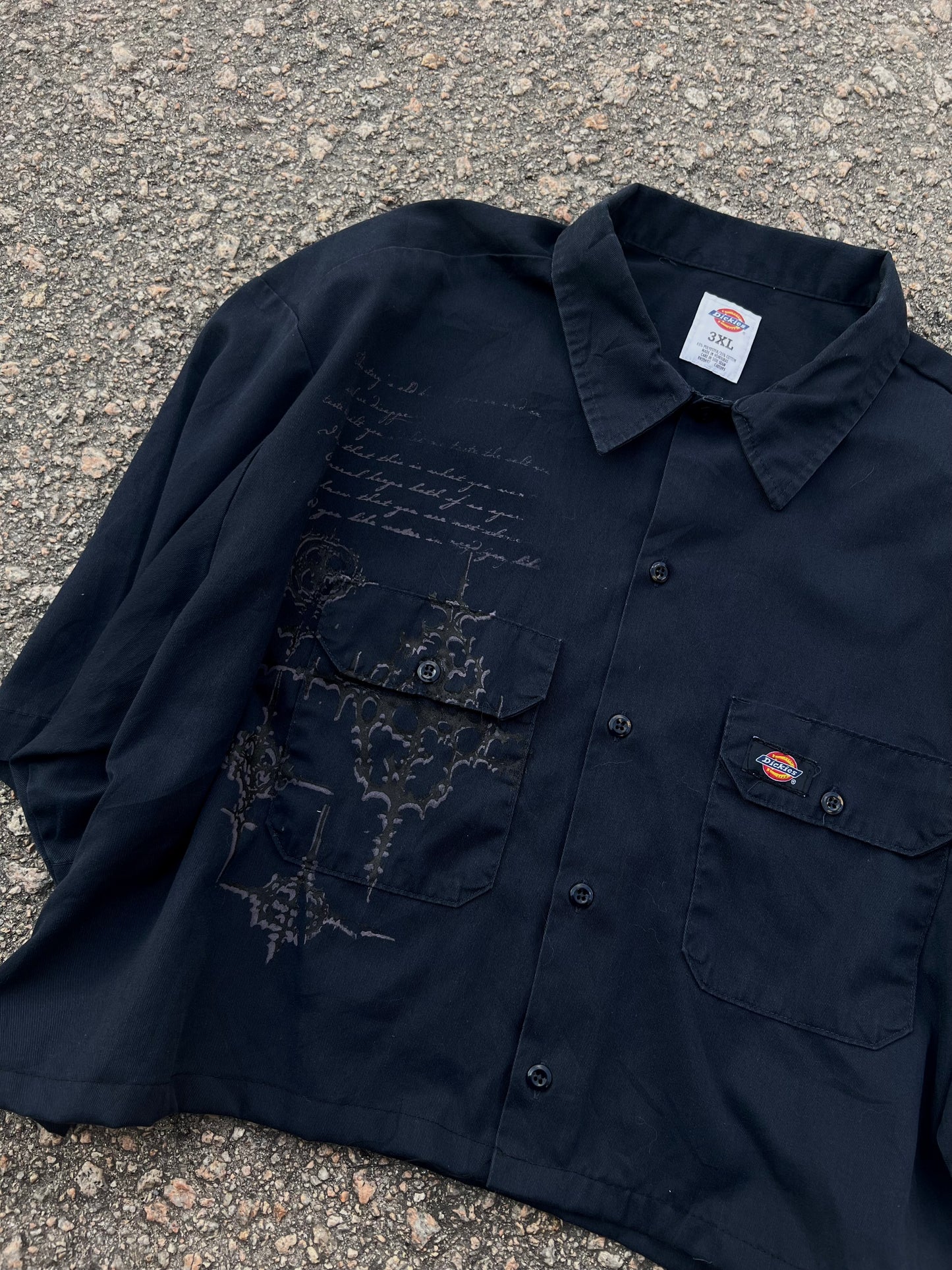 Vintage Crop Cut Shirt 7