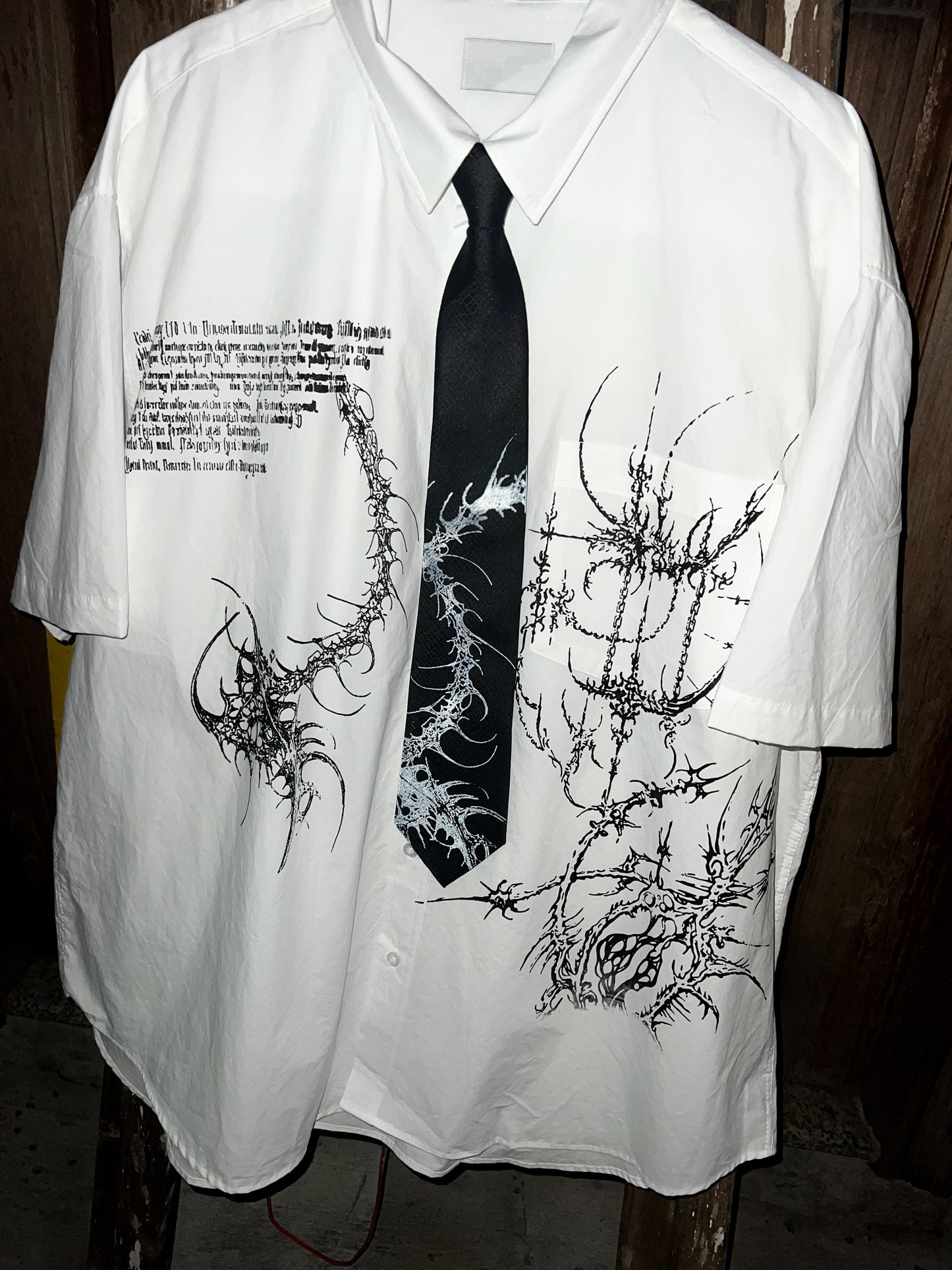 Print Short Sleeve Shirt 05