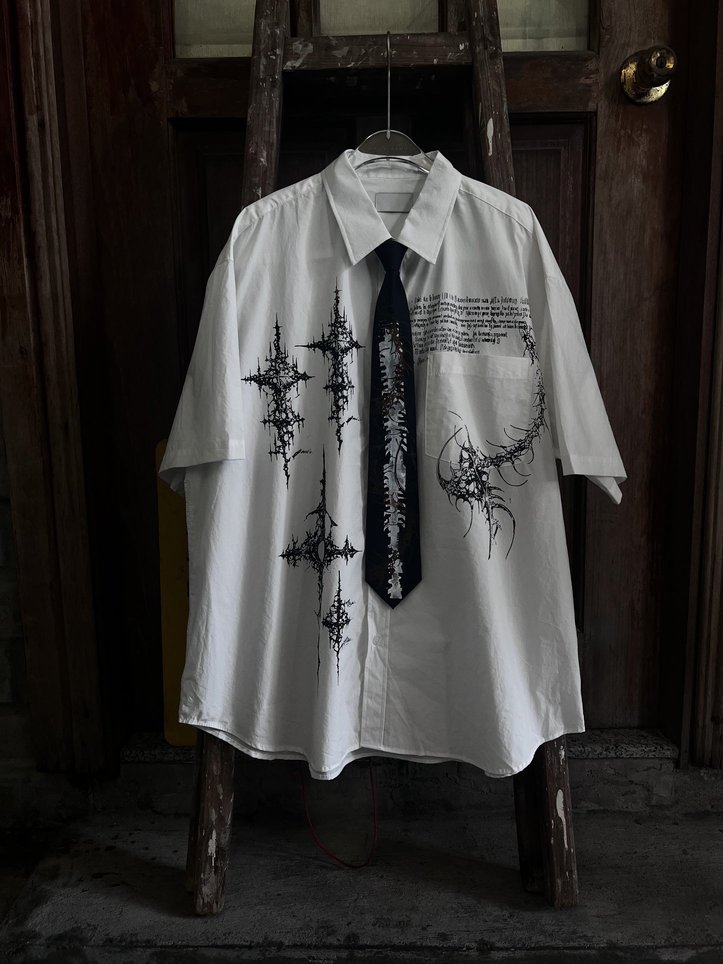 Print Short sleeve Shirt 07