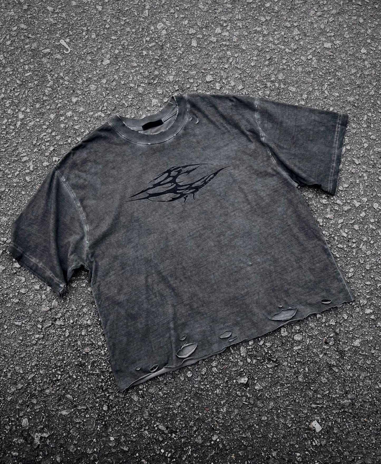 Curve Printing T-shirt