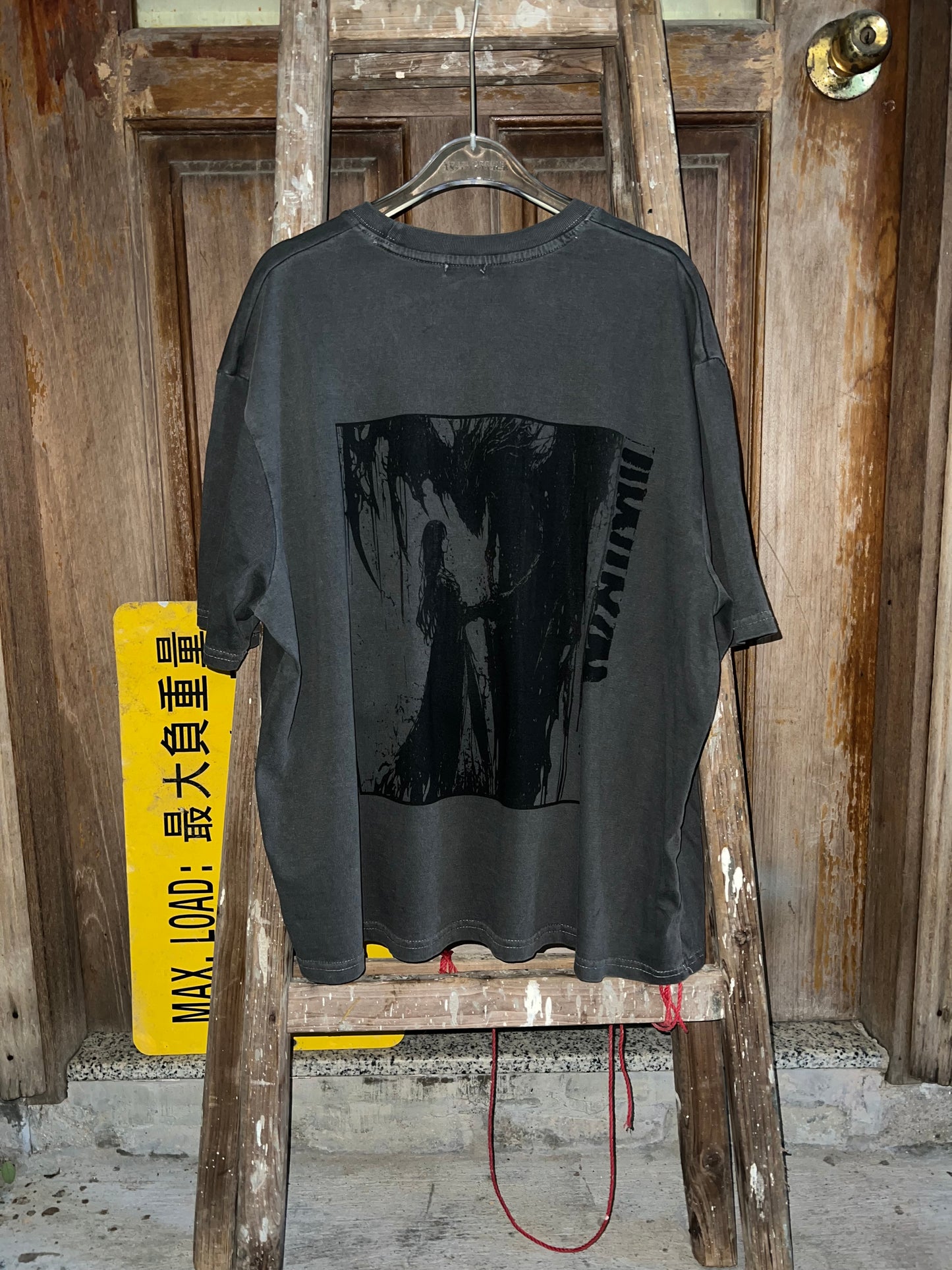 Veil of dread crop tee
