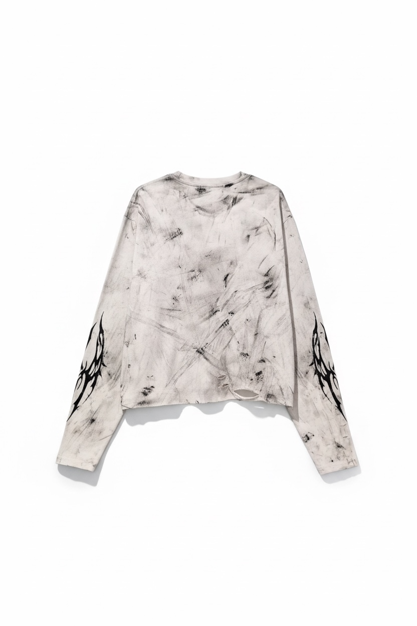 Born to decay Tie- dye Long Sleeves