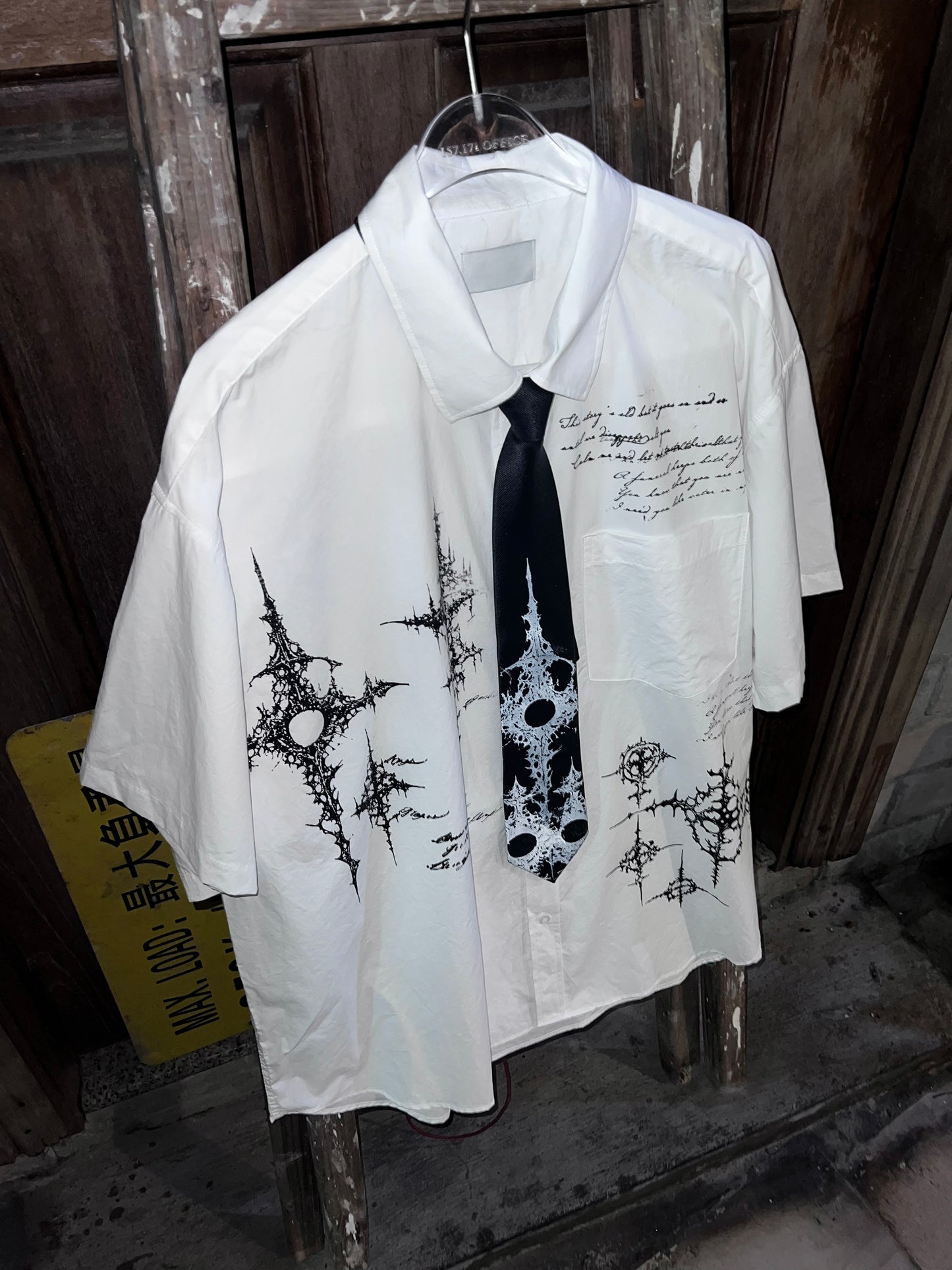 Print Short Sleeve Shirt 02