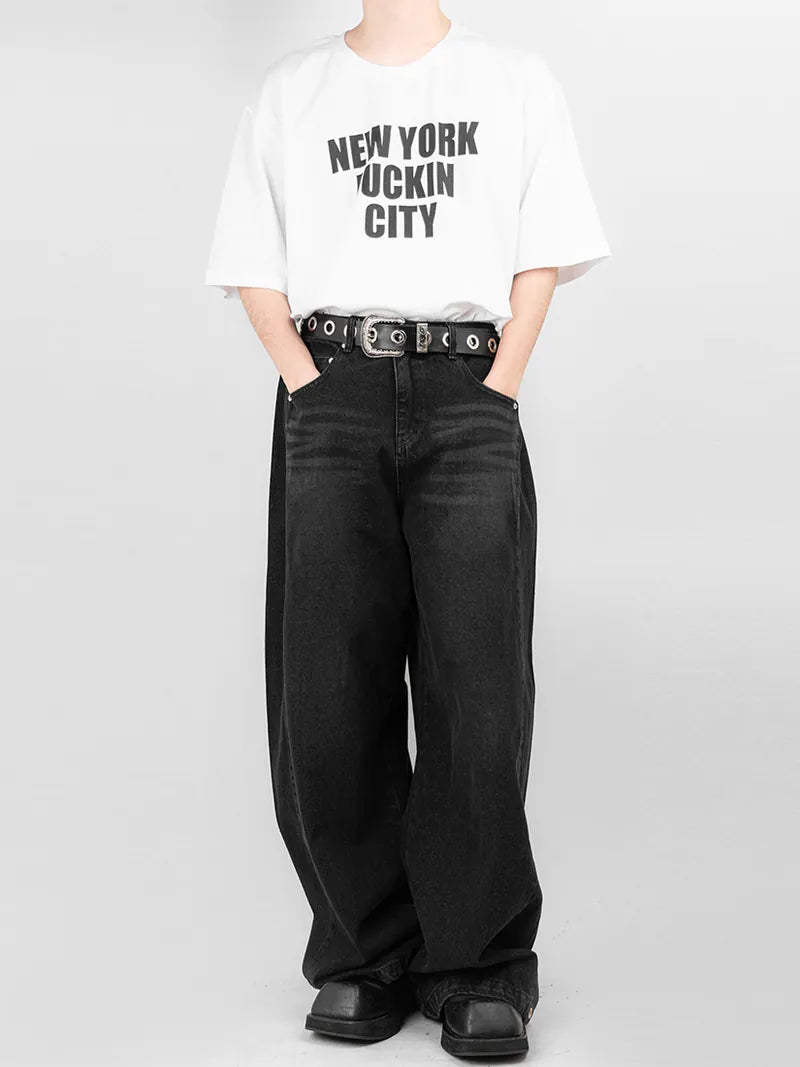 New York Printed Over T-shirt