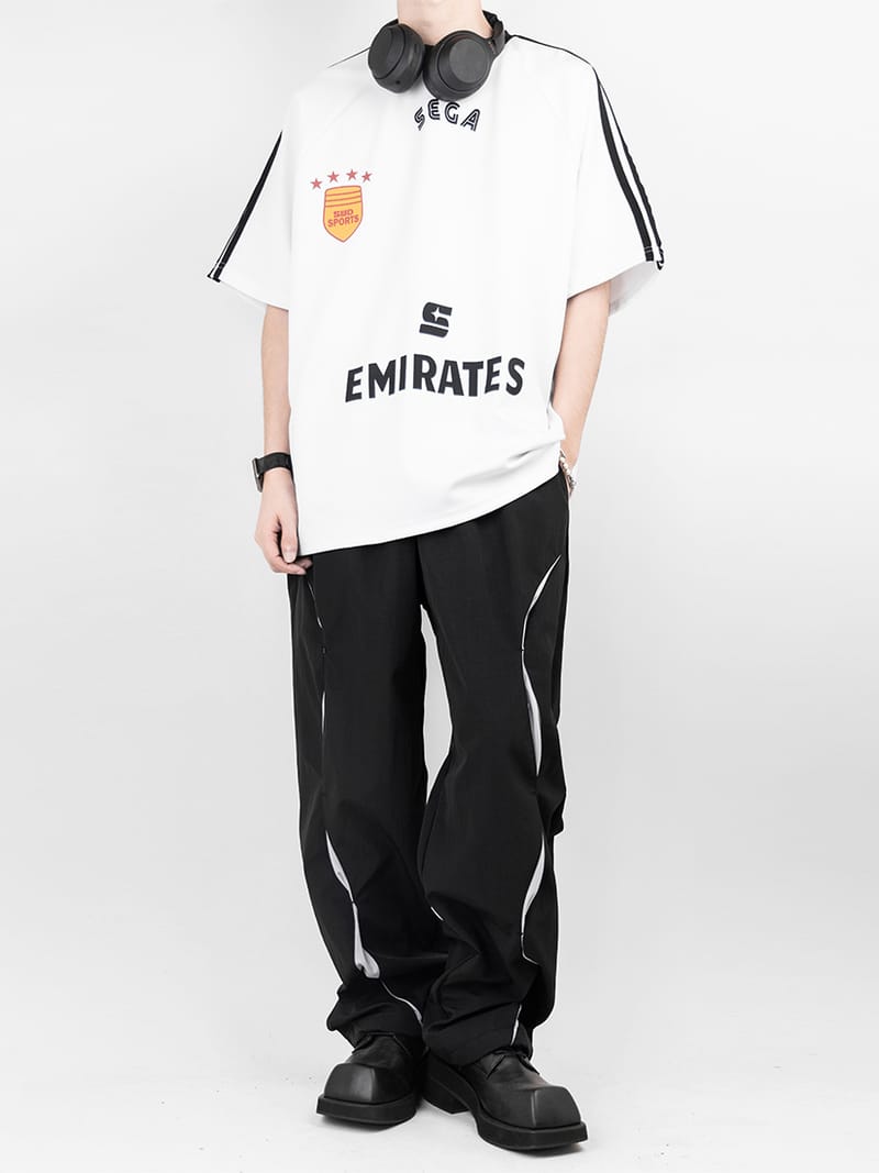 Twist Mesh Banding Pants