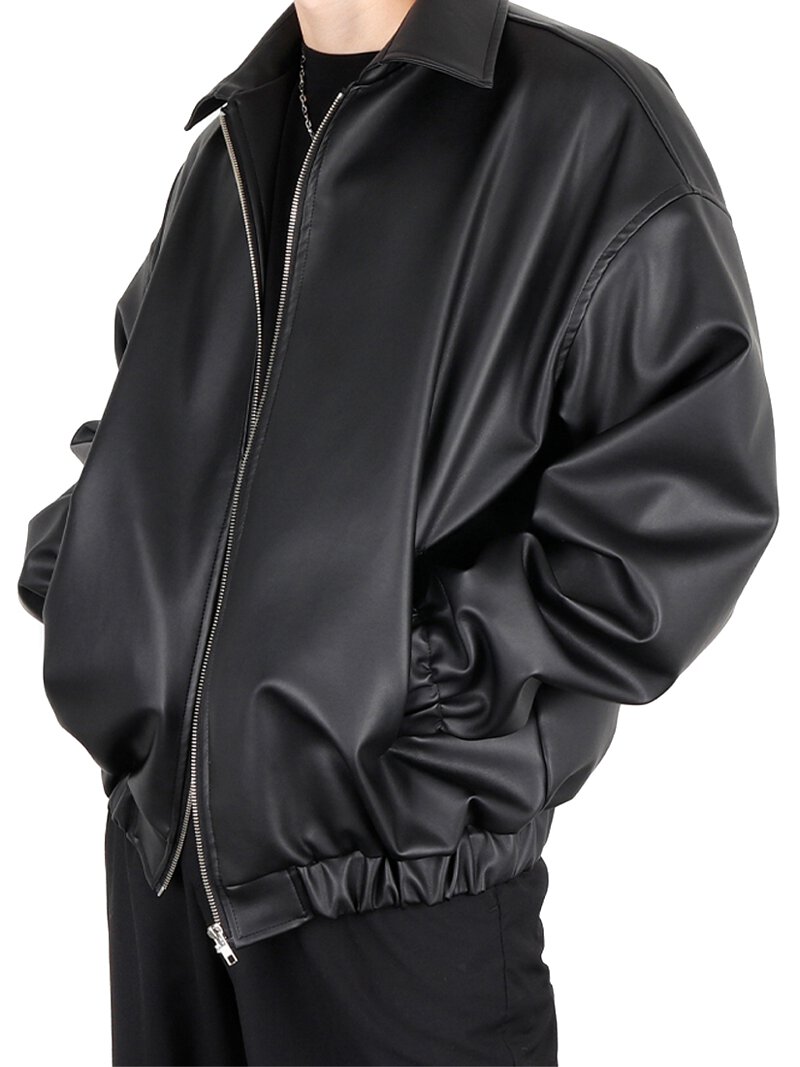 Carly leather balloon jacket – 157.171 OFFICE