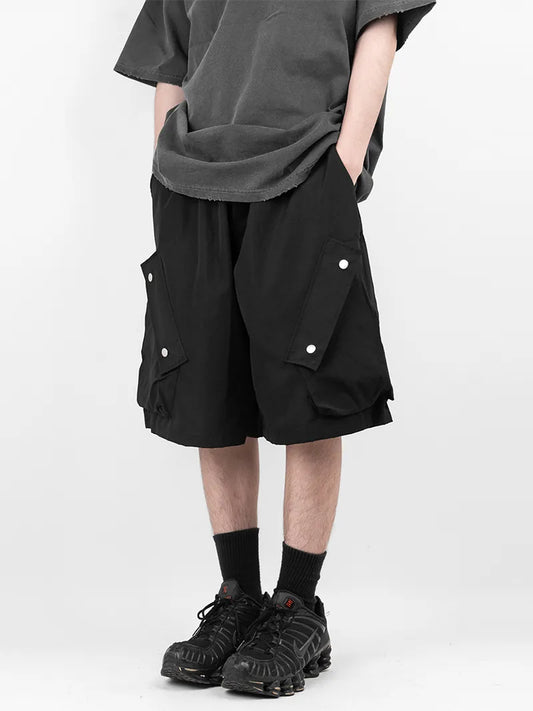 Diagonal Pocket Shorts