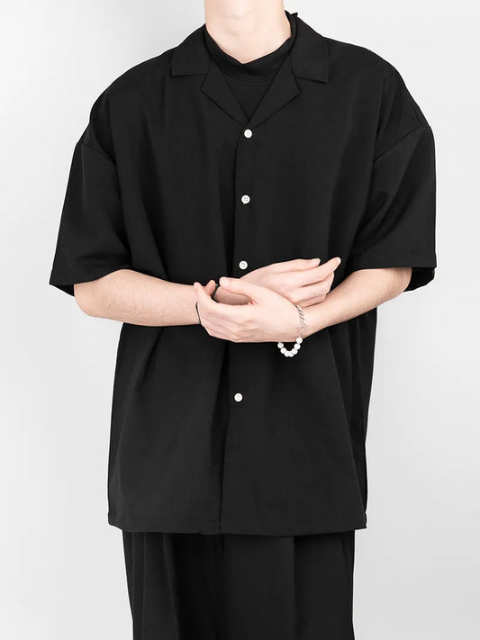 Collar Short-sleeved Shirt