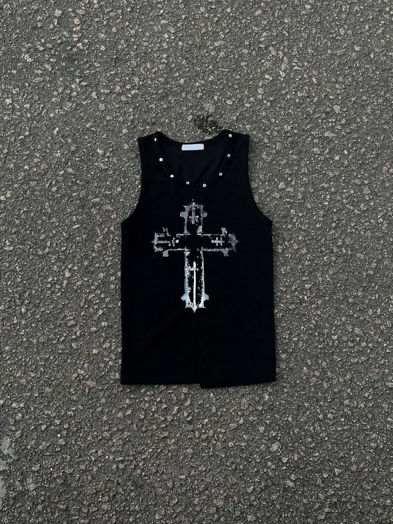 Irregular Cross Vest