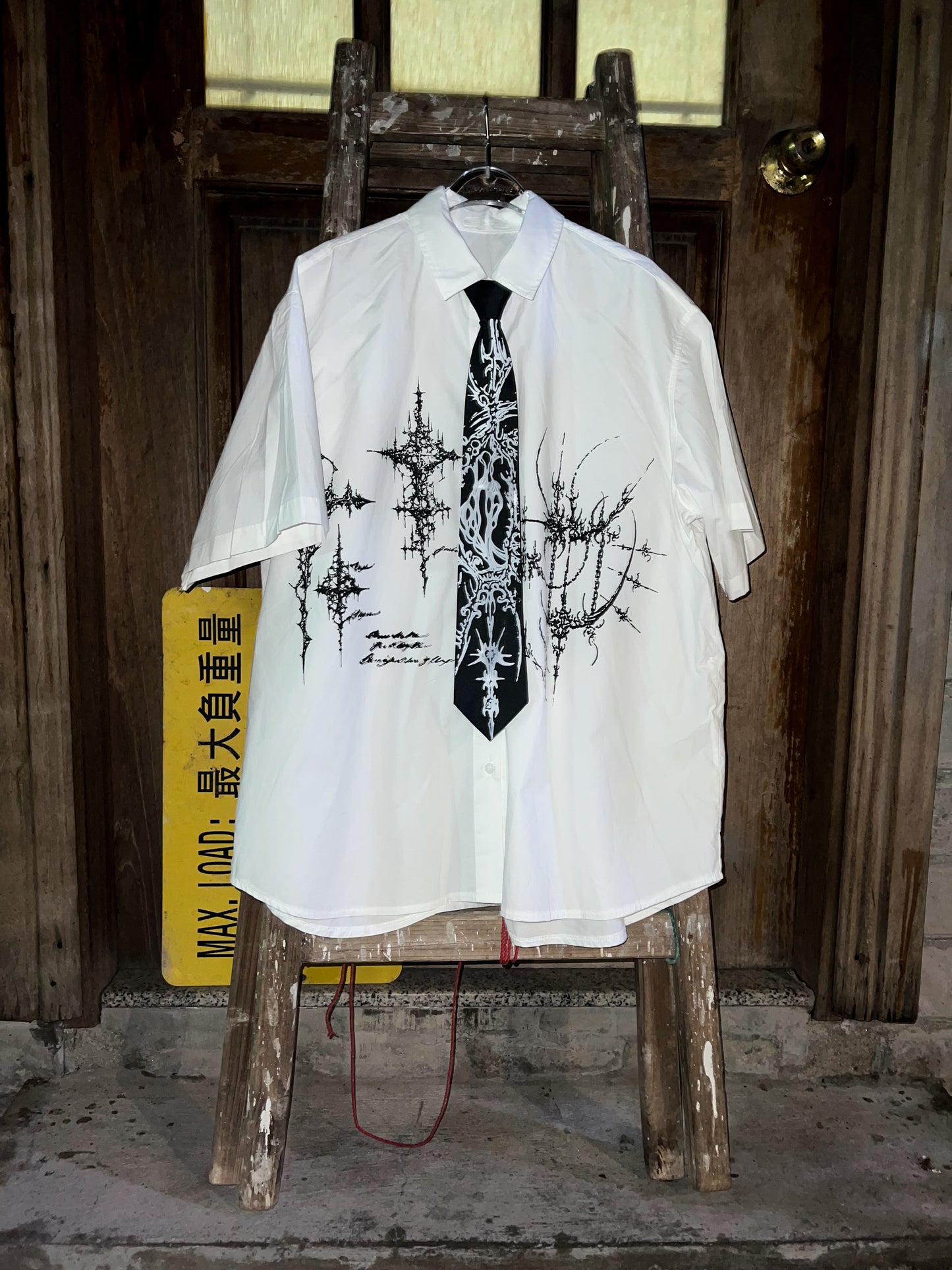 Print Short Sleeve Shirt 04
