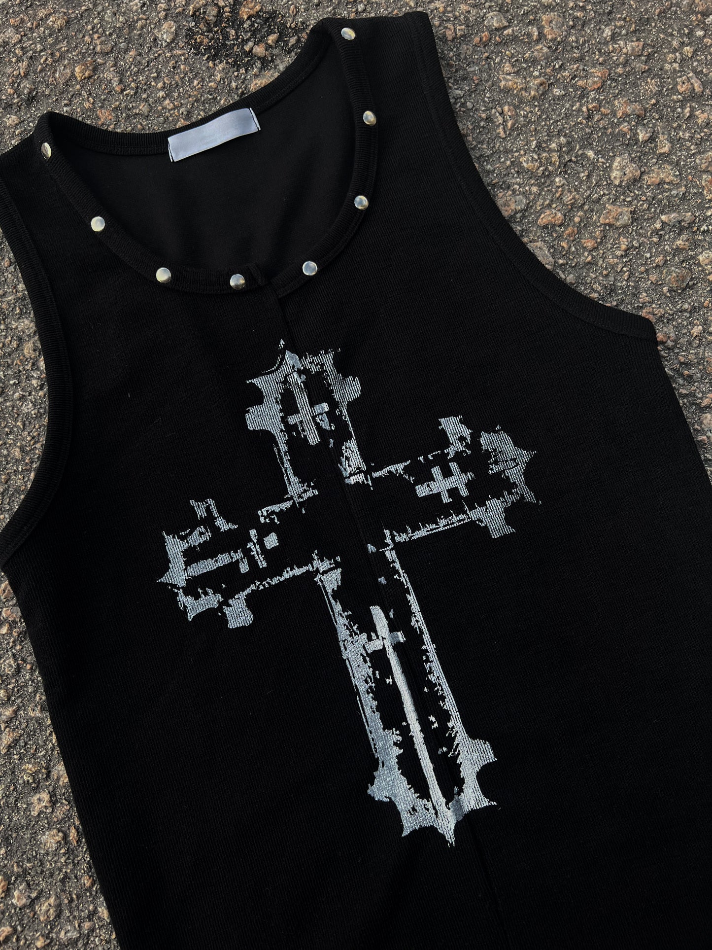 Irregular Cross Vest