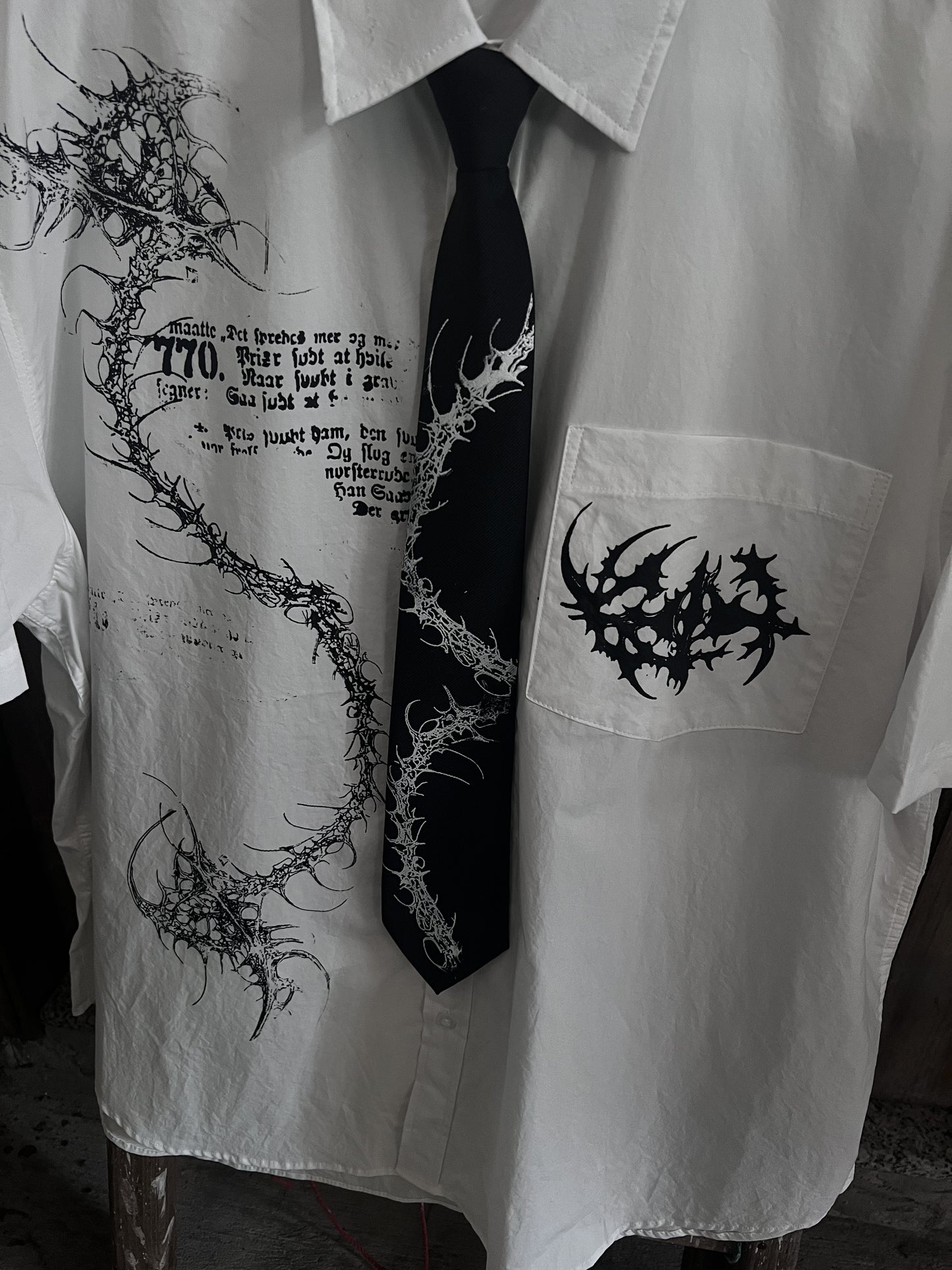 Print Short sleeve Shirt 06