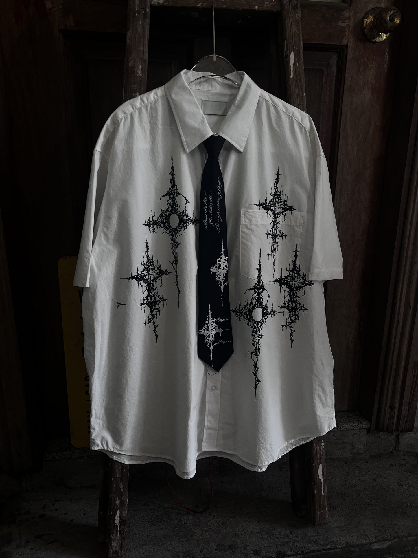 Print Short sleeve Shirt 08