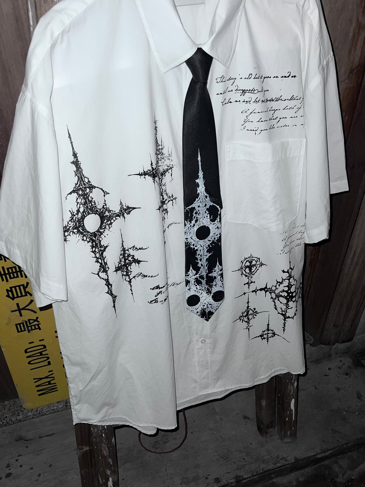 Print Short Sleeve Shirt 02