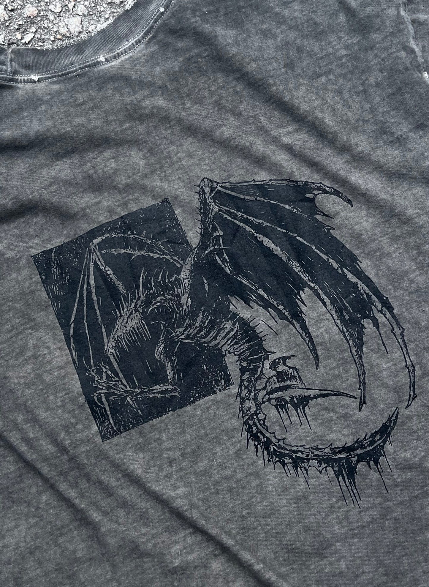 Curve Printing T-shirt