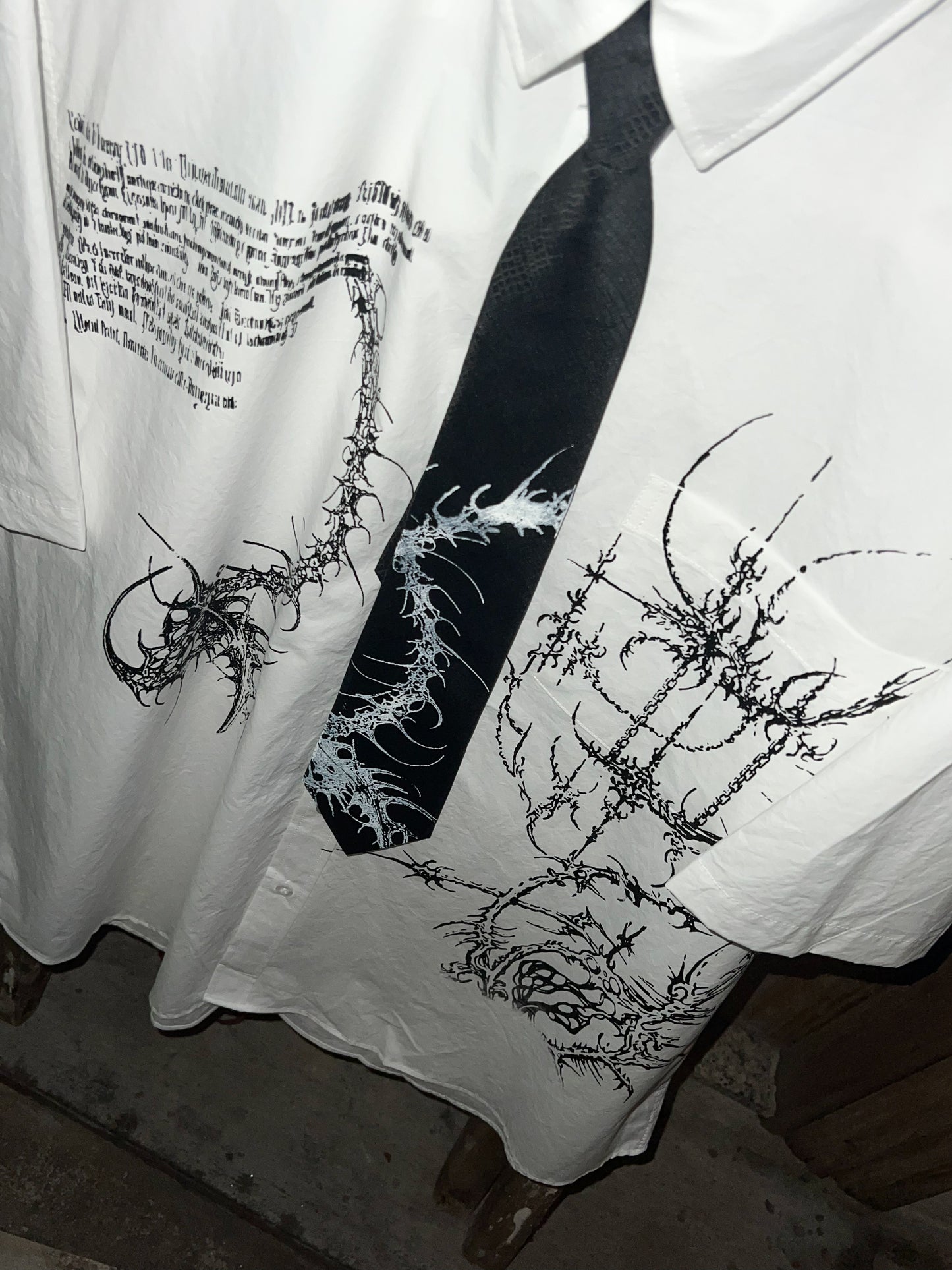Print Short Sleeve Shirt 05