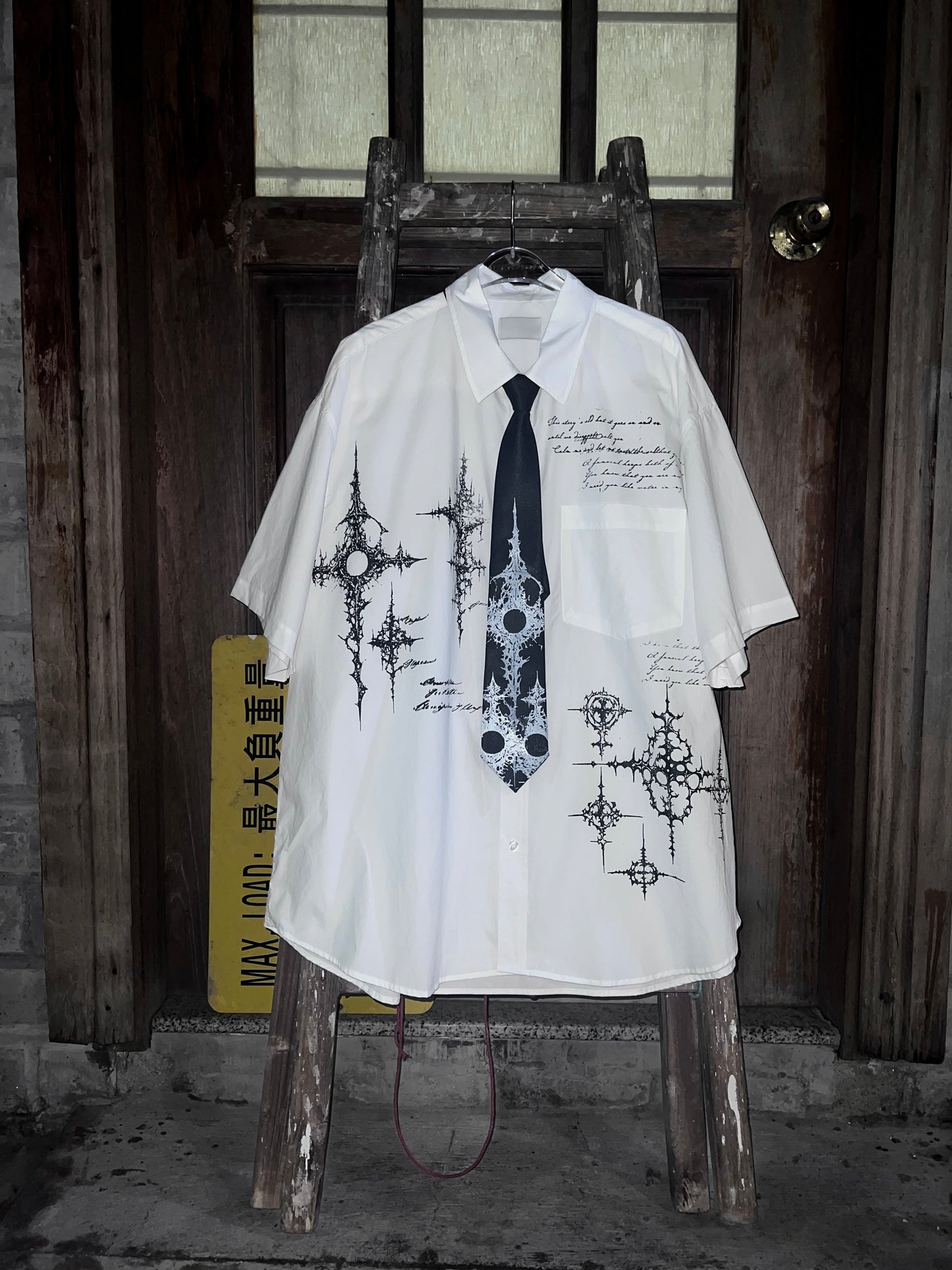 Print Short Sleeve Shirt 02