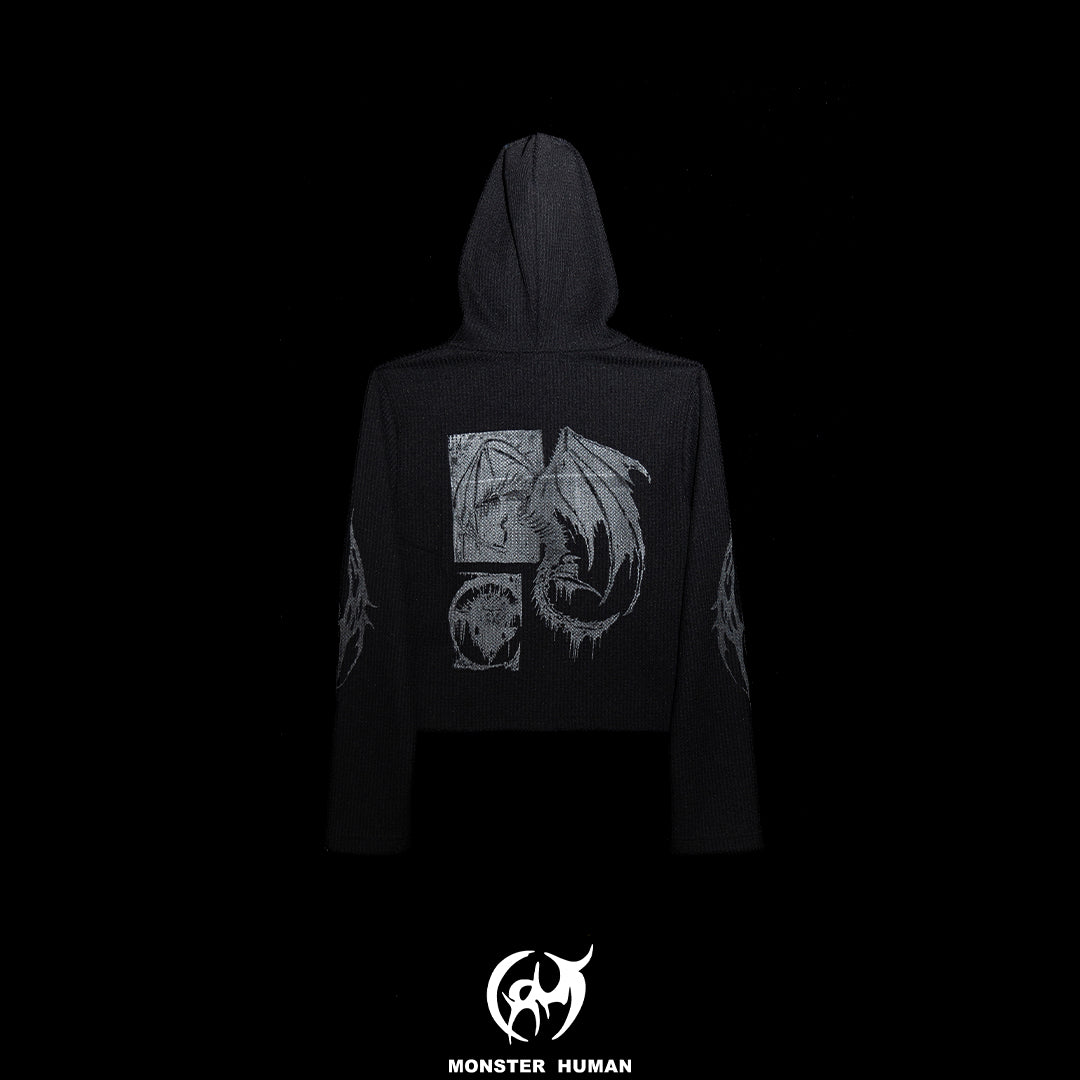 Dragon Crop Cut Knitwear