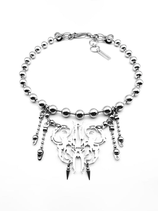 Original design butterfly ball chain necklace