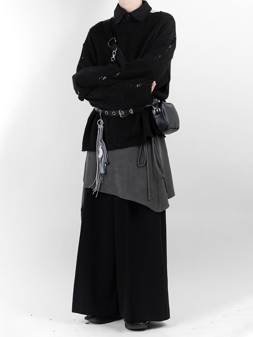 Strappy Asymmetrical Skirt