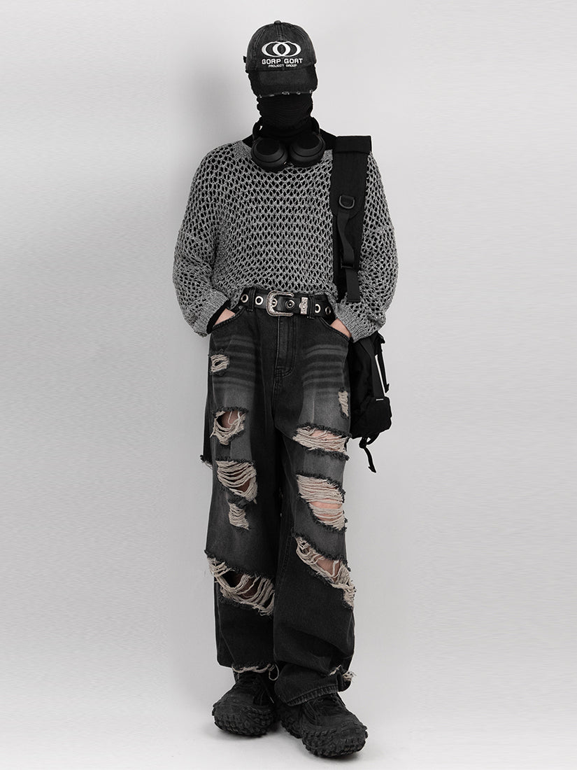 Oversized Vintage Denim Pants