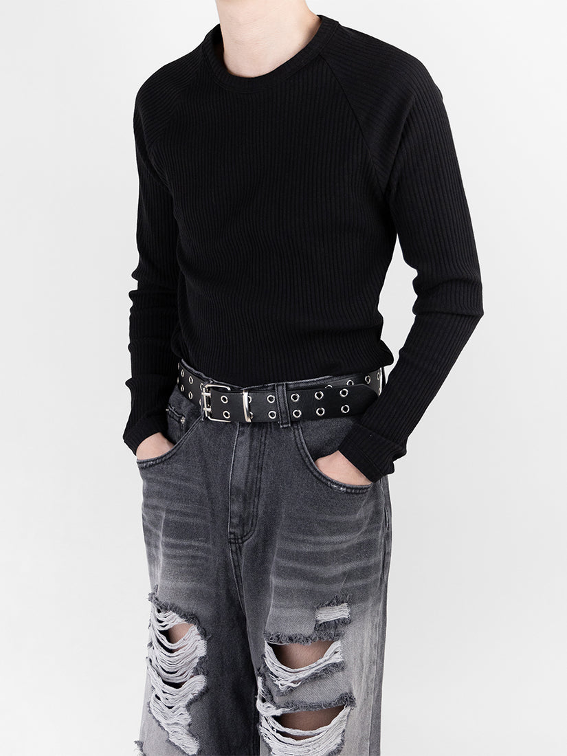 Mile Raglan Golji Muscle Long Sleeve Tee (Copy)