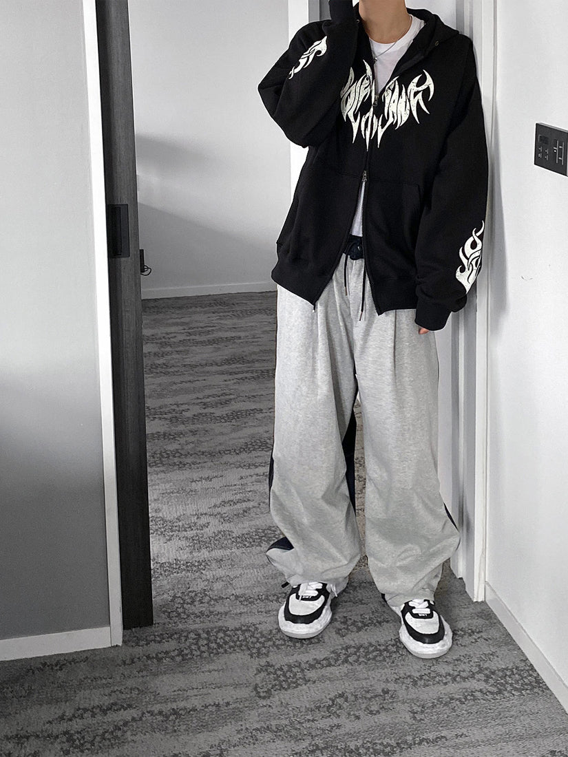Bat Hood ZIP-UP