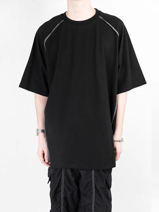 Line Oversized Fit Short Sleeves