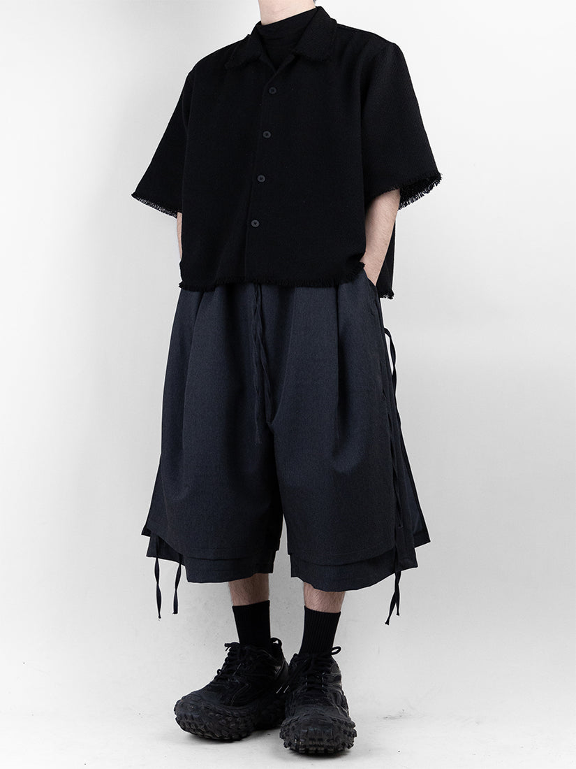 Half Skirt Pants
