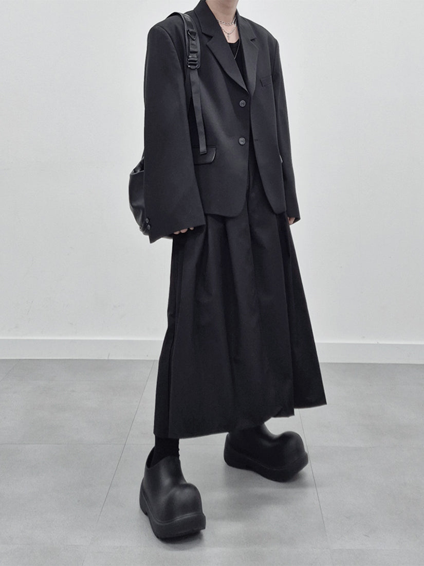 Wrap skirt pants
