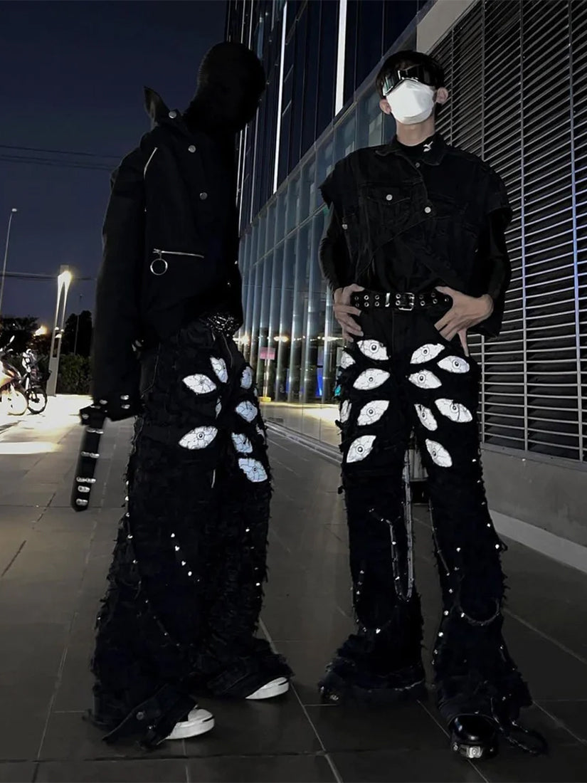 WHITE EYES PANTS (BAGGY) - REWORK