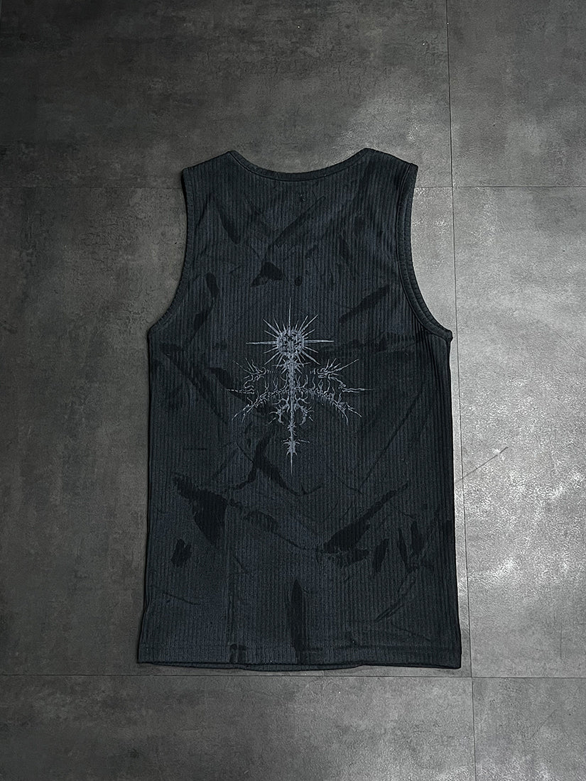 Tie-dye Print Tank Top