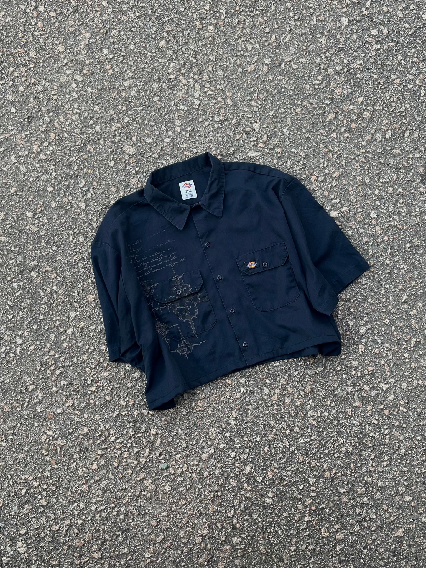 Vintage Crop Cut Shirt 7