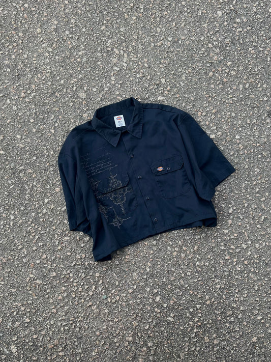 Vintage Crop Cut Shirt 7