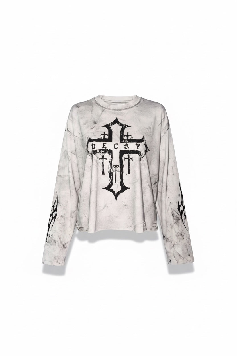 Born to decay Tie- dye Long Sleeves