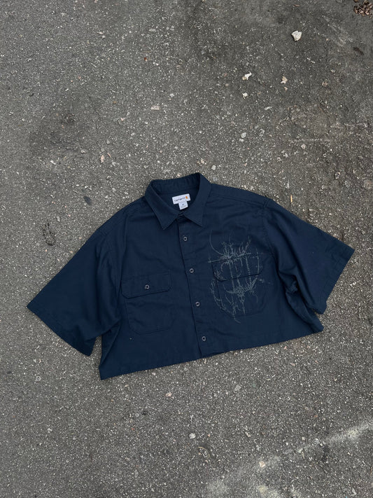 Vintage Crop Cut Shirt 8