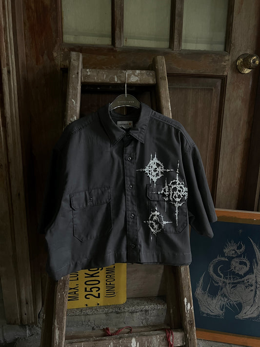 Vintage Crop Cut Shirt 9