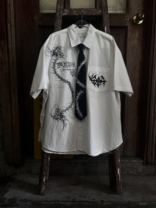 Print Short sleeve Shirt 06