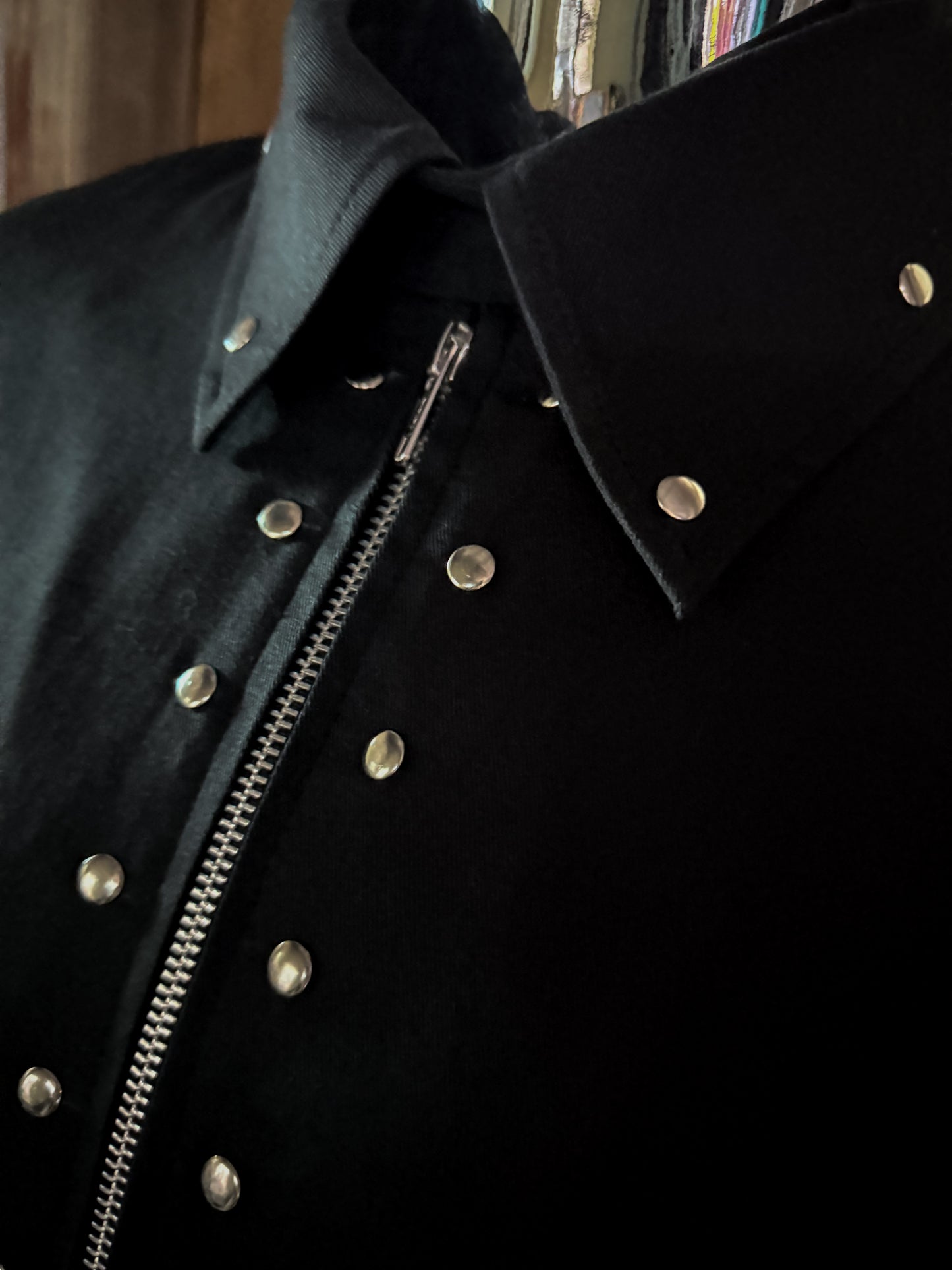 Decay Cross studded Jacket