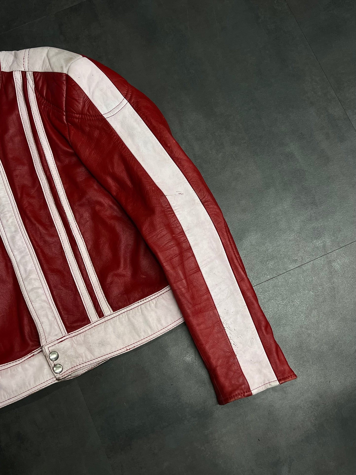Vintage Racing Leather Jacket 1