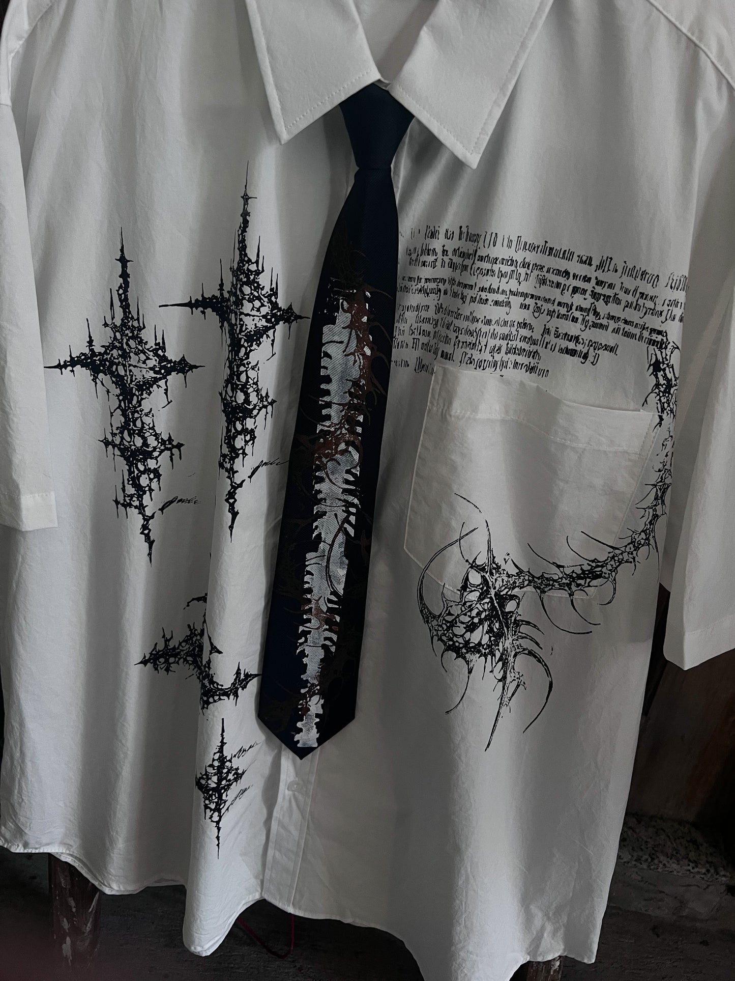 Print Short sleeve Shirt 07
