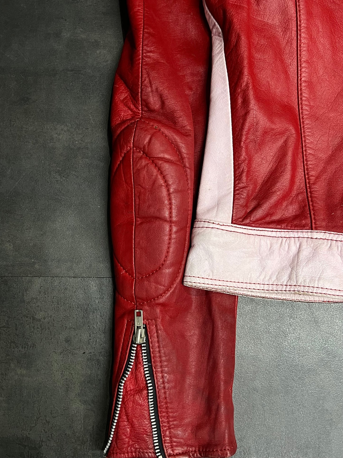 Vintage Racing Leather Jacket 1