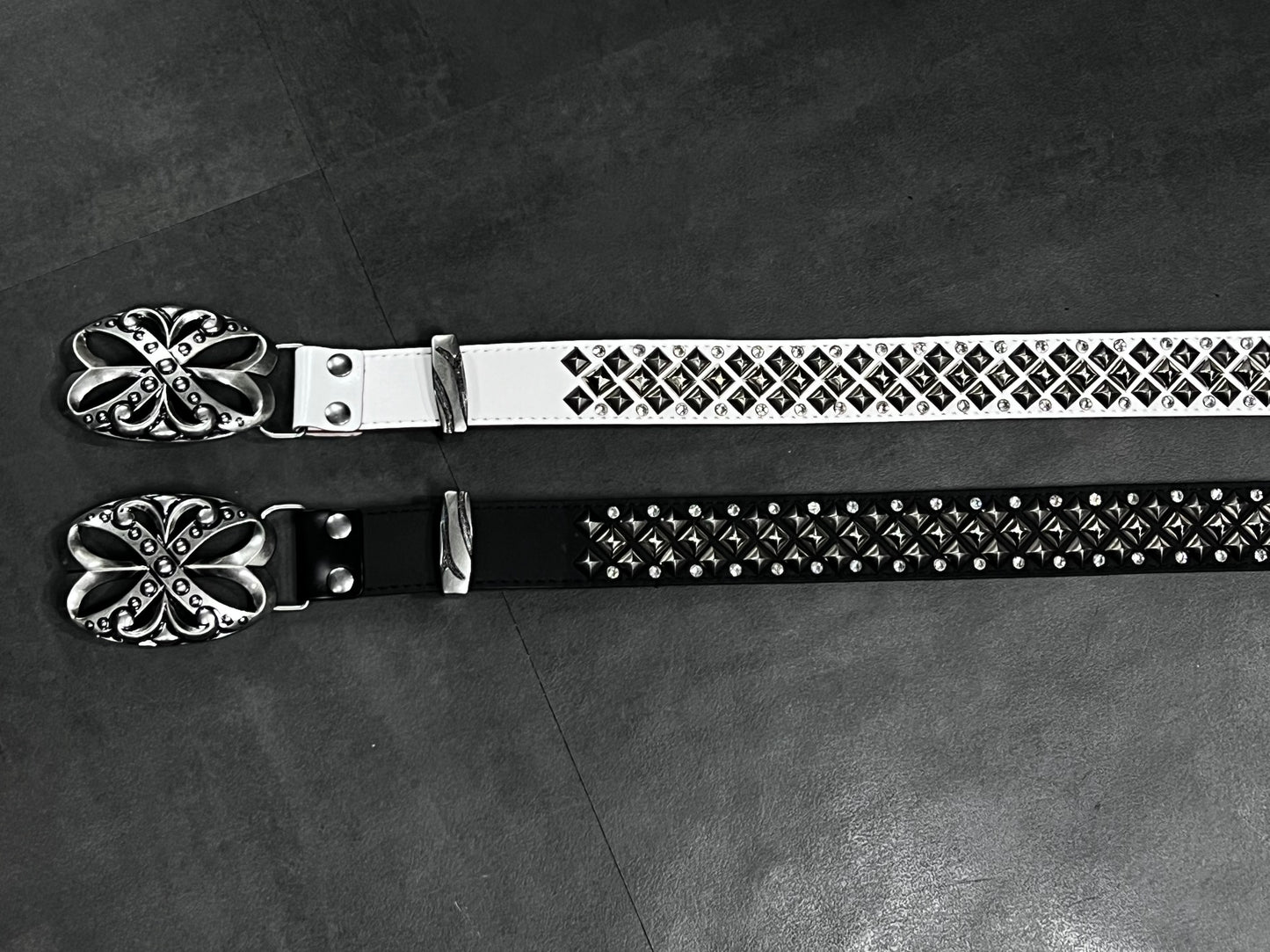 Diamond Plate Buckle Belt I'm