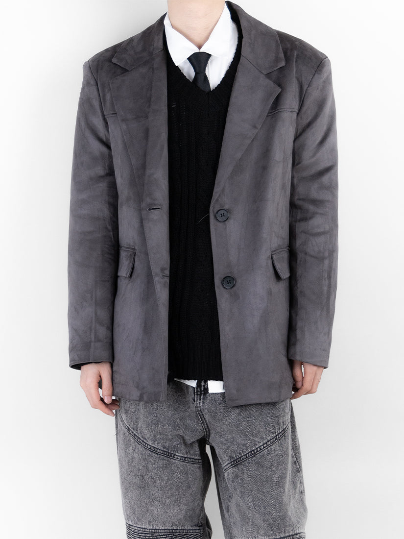 Patent Leather Blazer 