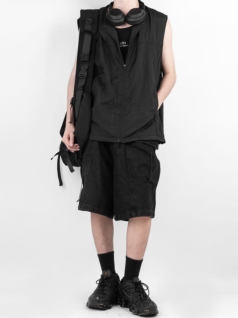 Bermuda Cargo Denim Pants 