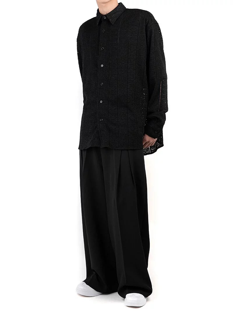 Lace Long Sleeves Shirt 