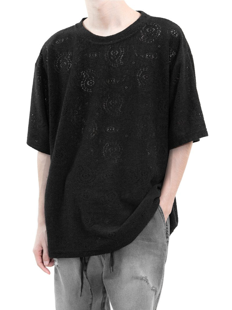 Pattern Layer Short Sleeves 