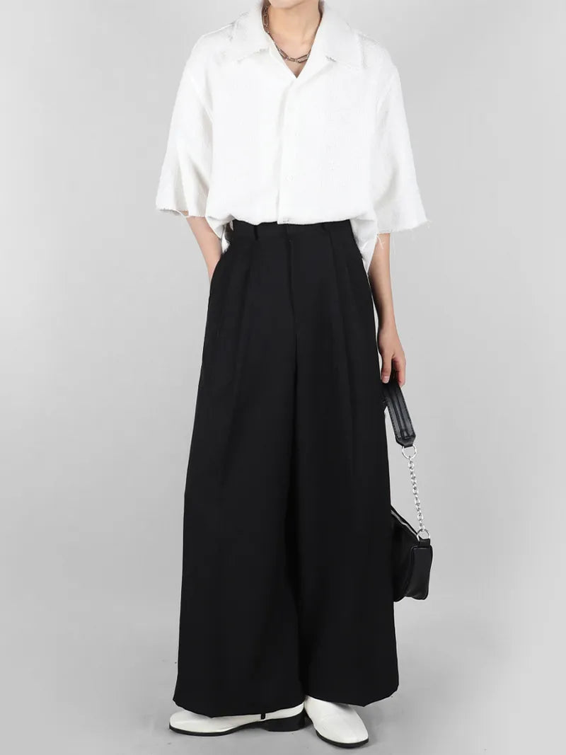 Tweed Cropped Half Shirt