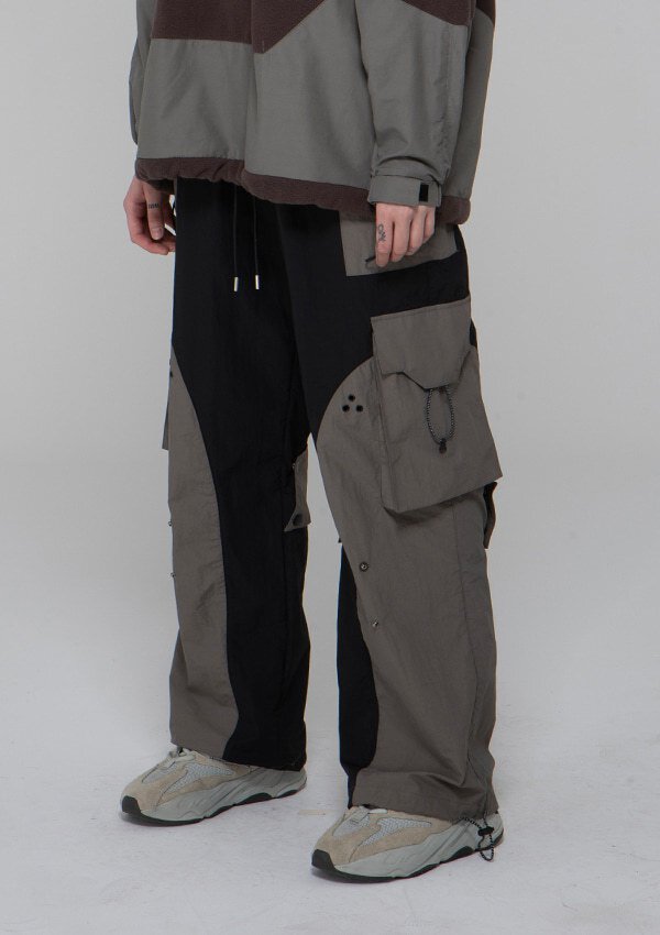 [DE-NAGE]Snap on-off cargo pants khaki_0068